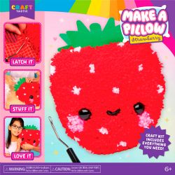 JC25 MAKE-A-PILLOW - FRAISE (0725)